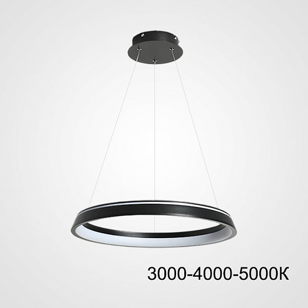Подвесная люстра CHANETT D40 Black Трехцветный свет by ImperiumLoft
