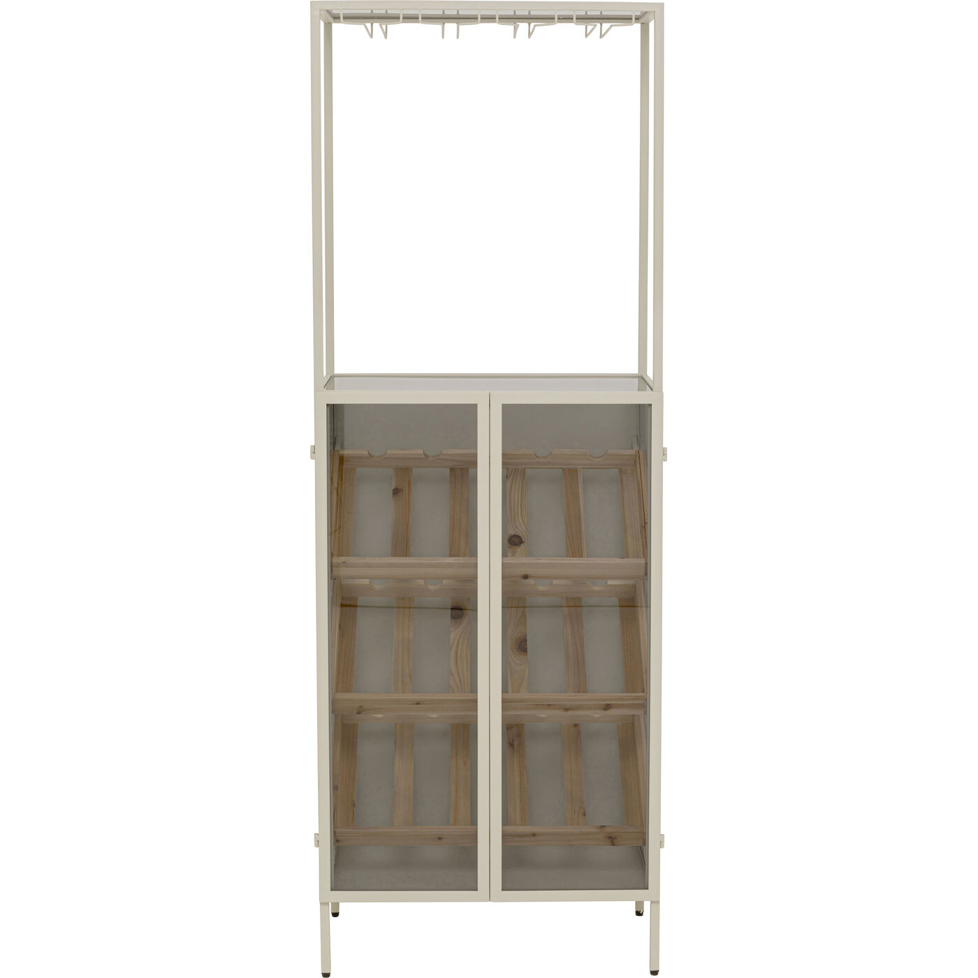 Винная полка Lisboa Bar White 60x170cm KARE 70148