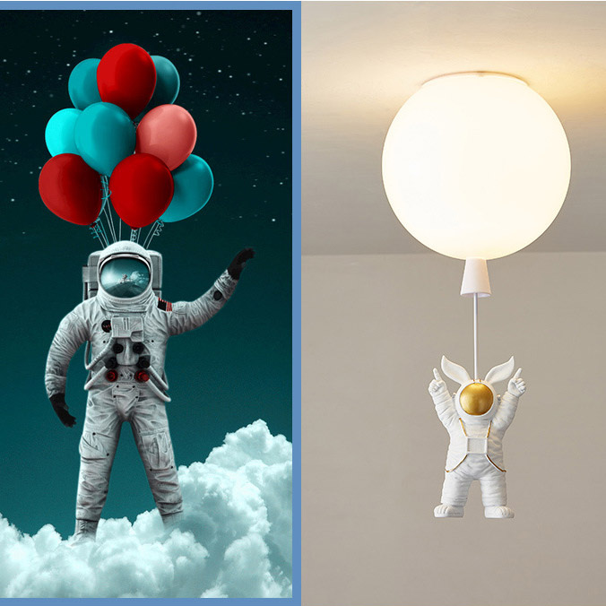 Потолочный светильник MERCURY B D20 Yellow by ImperiumLoft