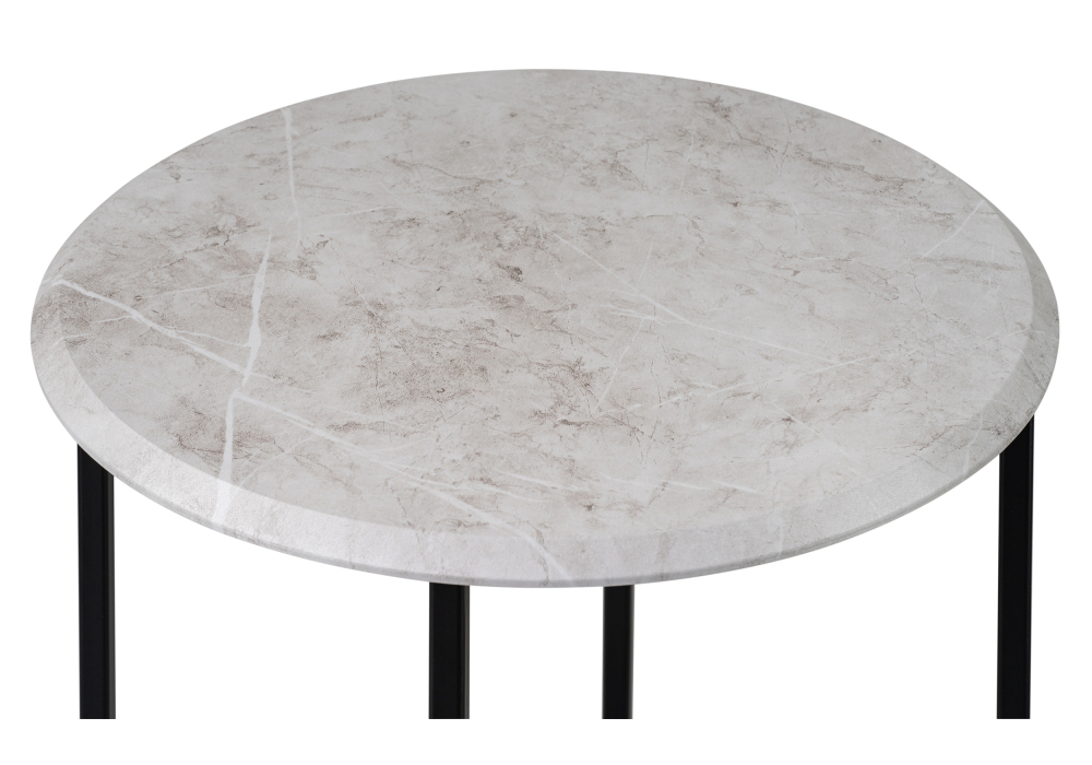 Журнальный стол Woodville Манеттия мрамор белый 497049