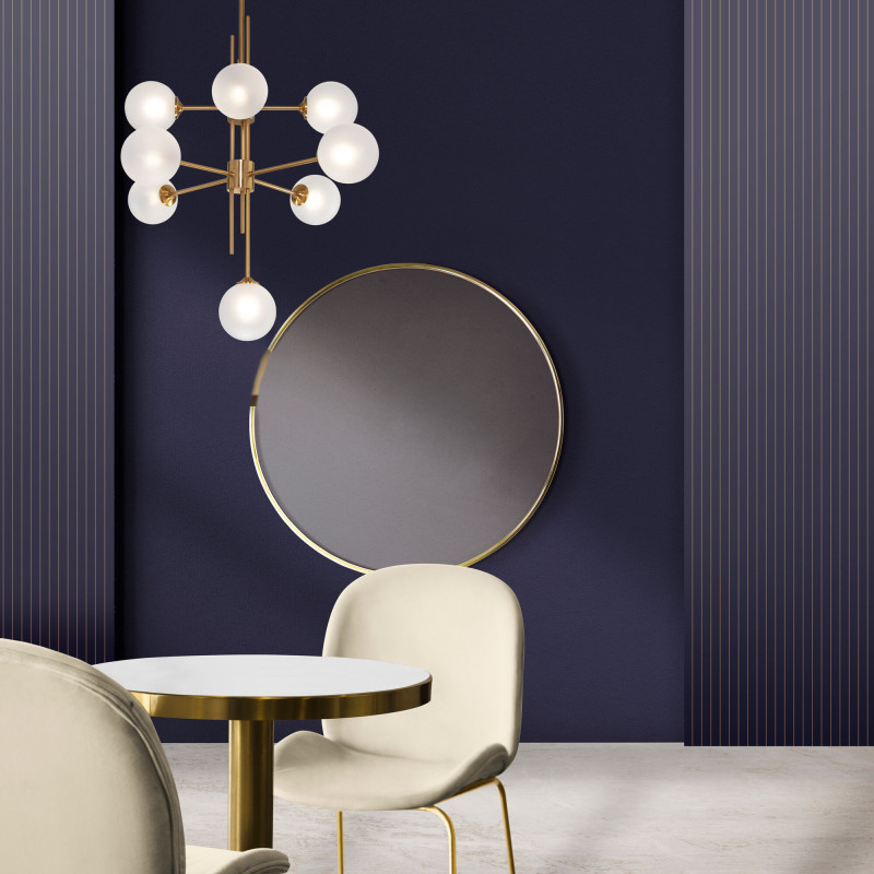 Люстра на штанге Eurosvet 50383 латунь Smart