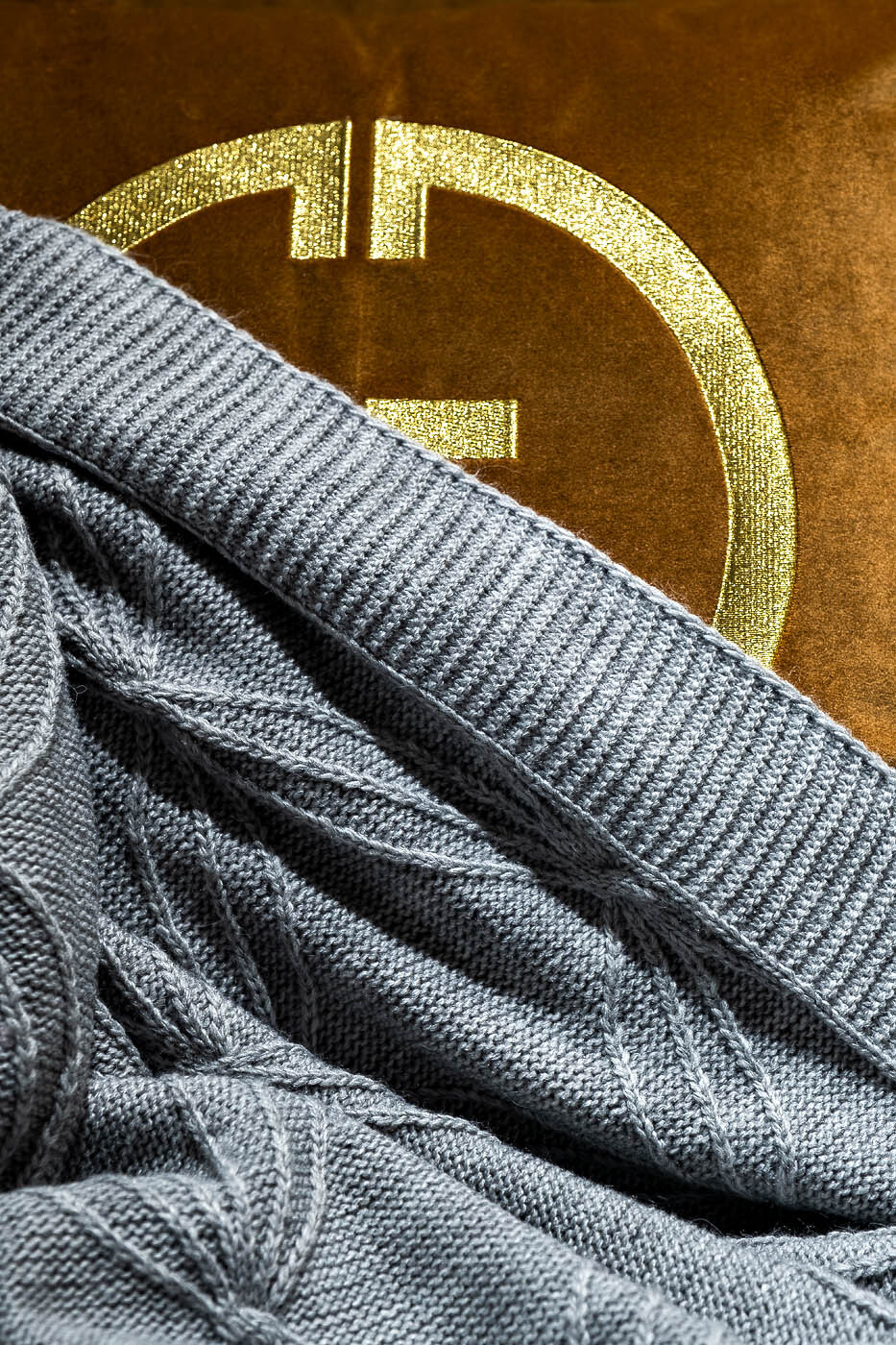 Плед Аура серый Garda Decor 104BP-PVAIT1420-SER