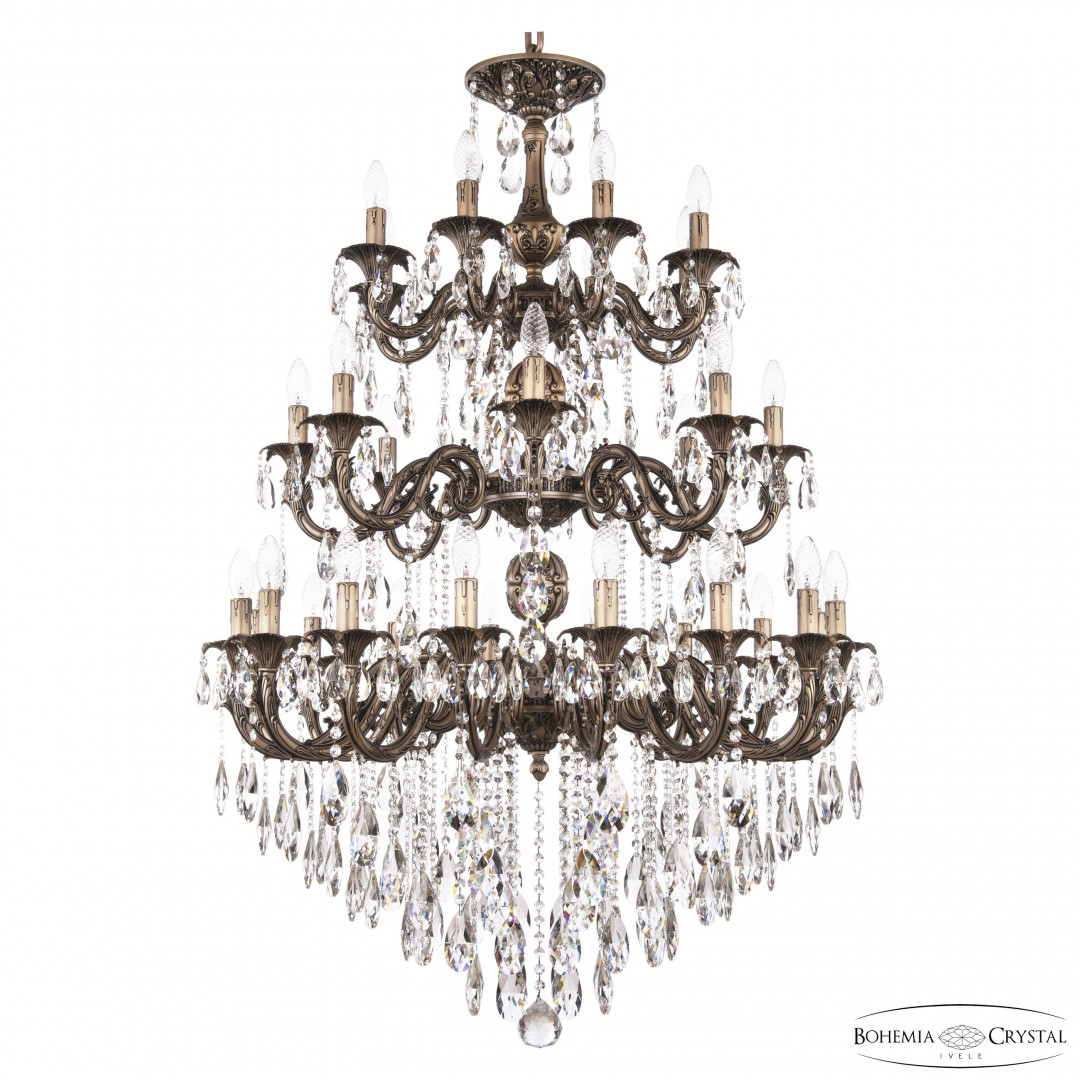Люстра хрустальная AL79101/16+8+8/300/3d B SGB Bohemia Ivele Crystal