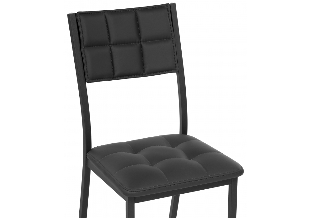Стул Woodville Бекал черный / матовый черный 469978