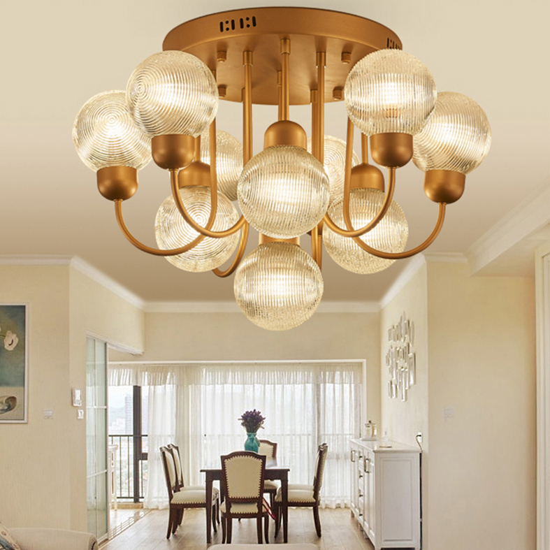 Люстра на штанге DUM L10 White by ImperiumLoft