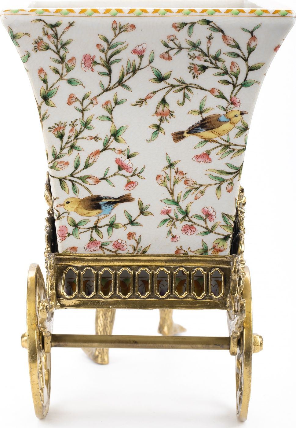 Чаша на колесах с обезьяной Glasar D367C/1/H1204