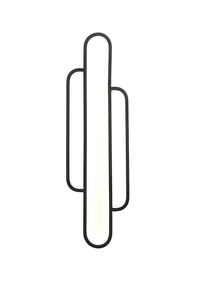 Бра Crystal Lux SOBRE AP35W LED H600 V1 BLACK