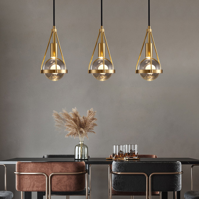 Подвесной светильник EAST brass by ImperiumLoft