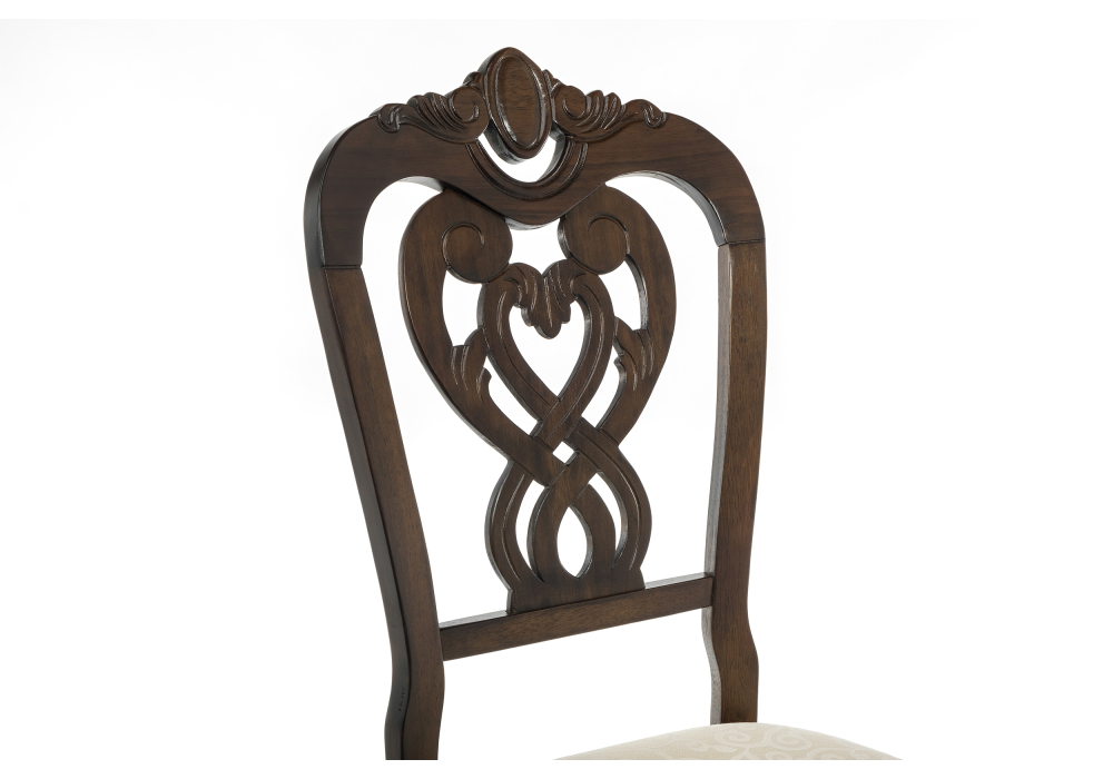 Стул деревянный Woodville Rosi cappuccino / brown 11389