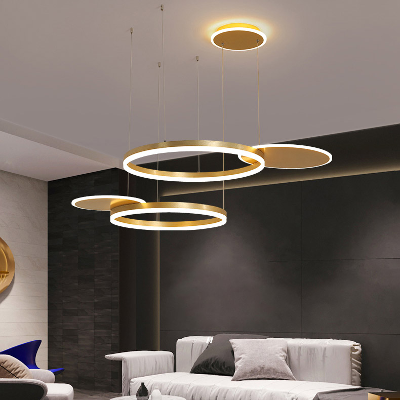 Подвесная люстра MEDEA CH D100 Gold 3000 by ImperiumLoft