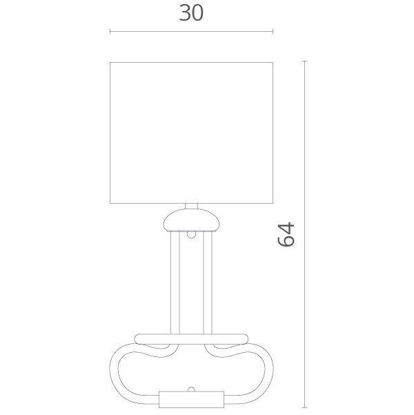 Настольная лампа Divinare 2718/04 TL-1