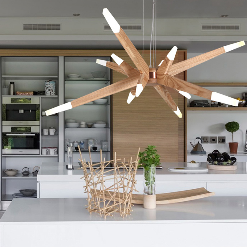 Лучеобразная люстра Flashwood by ImperiumLoft