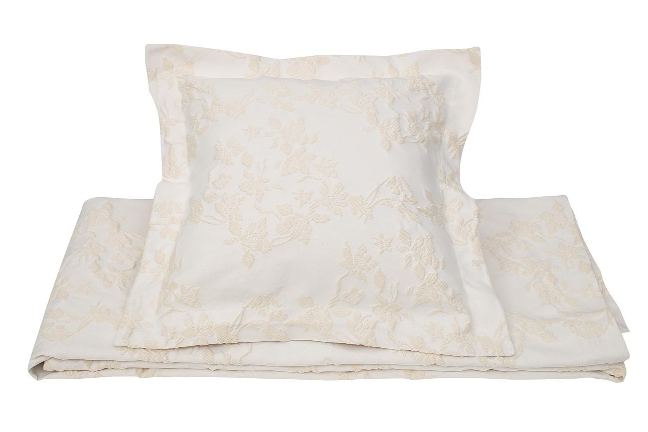 Наволочка декоративная 50х50 бежевая Bianca Garda Decor 16AMR-BIANCA N.02-ECR