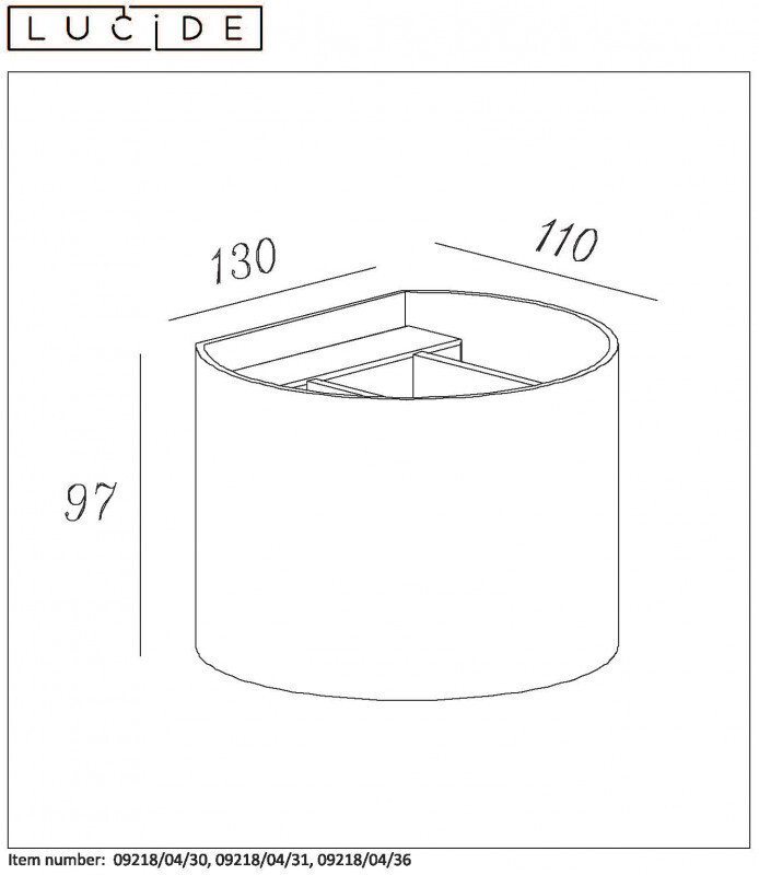 Бра LUCIDE 09218/04/30