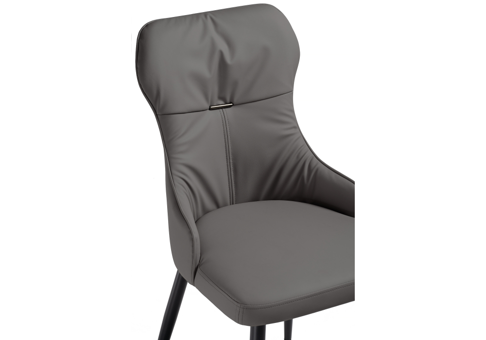 Стул Woodville Neli gray / black 15215