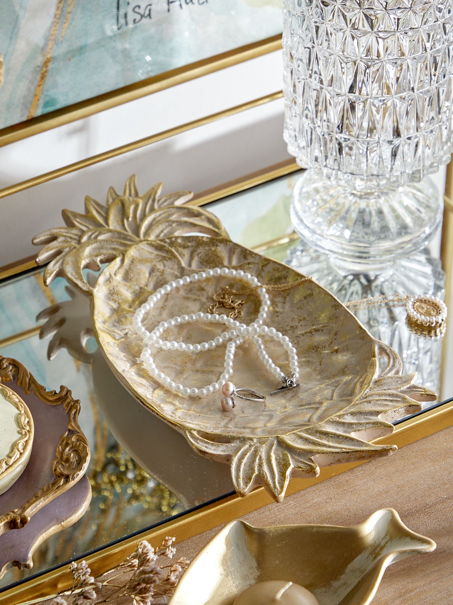 Блюдо Ананас Glasar 28-593