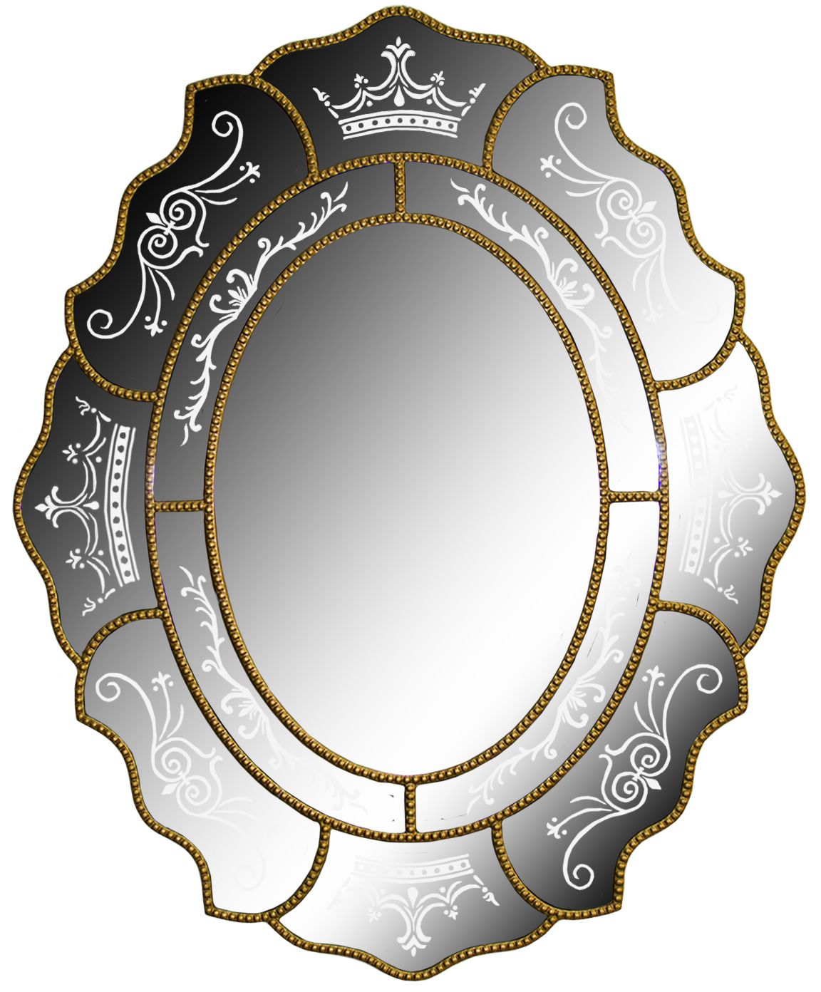 Зеркало настенное "Император" Glasar 45-015