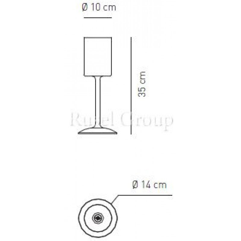 Настольная лампа Axo Light SPILLRAY LT P
