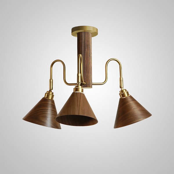 Потолочная люстра DOMENIC D50 Dark Brown by ImperiumLoft