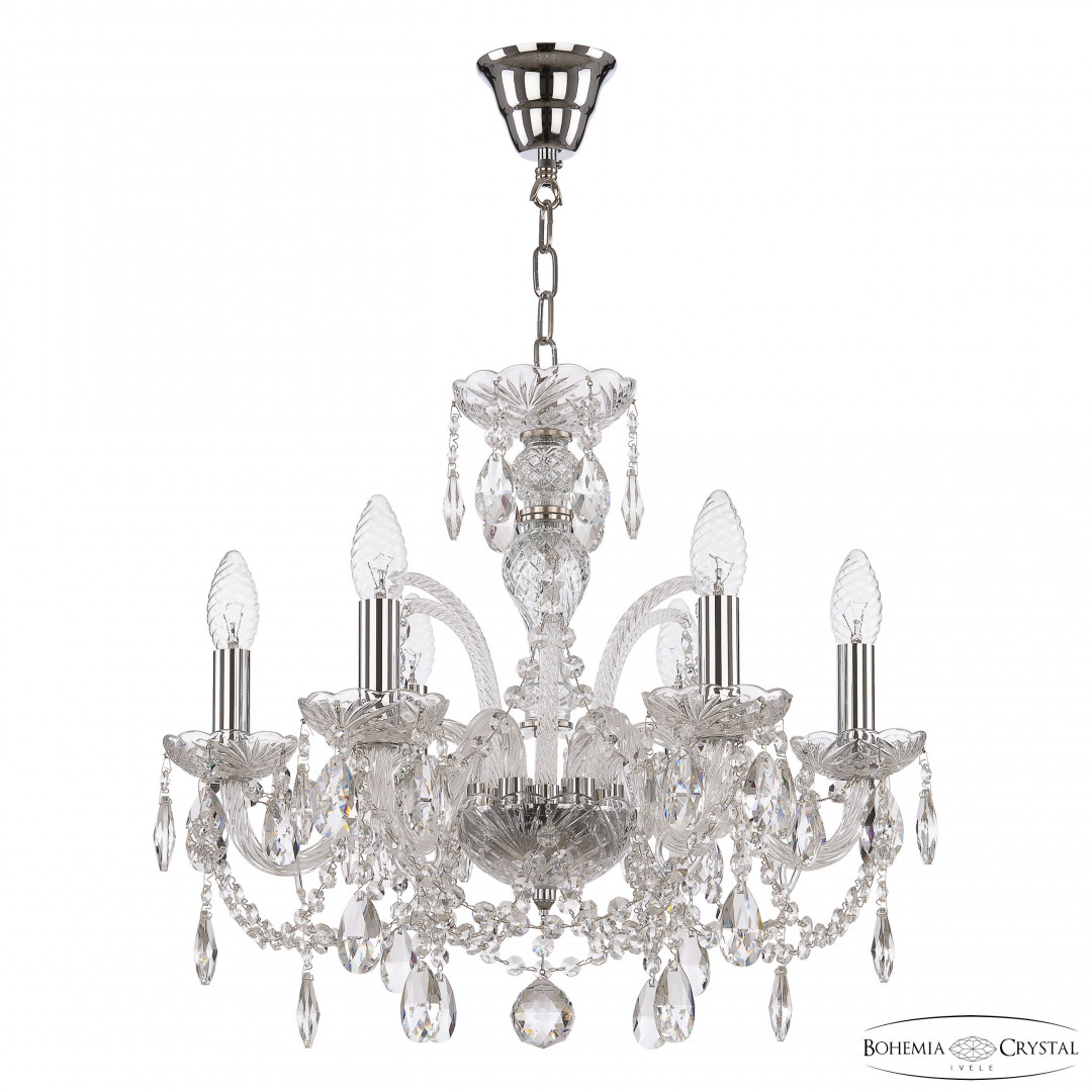 Люстра хрустальная 105/6/165 Ni Bohemia Ivele Crystal