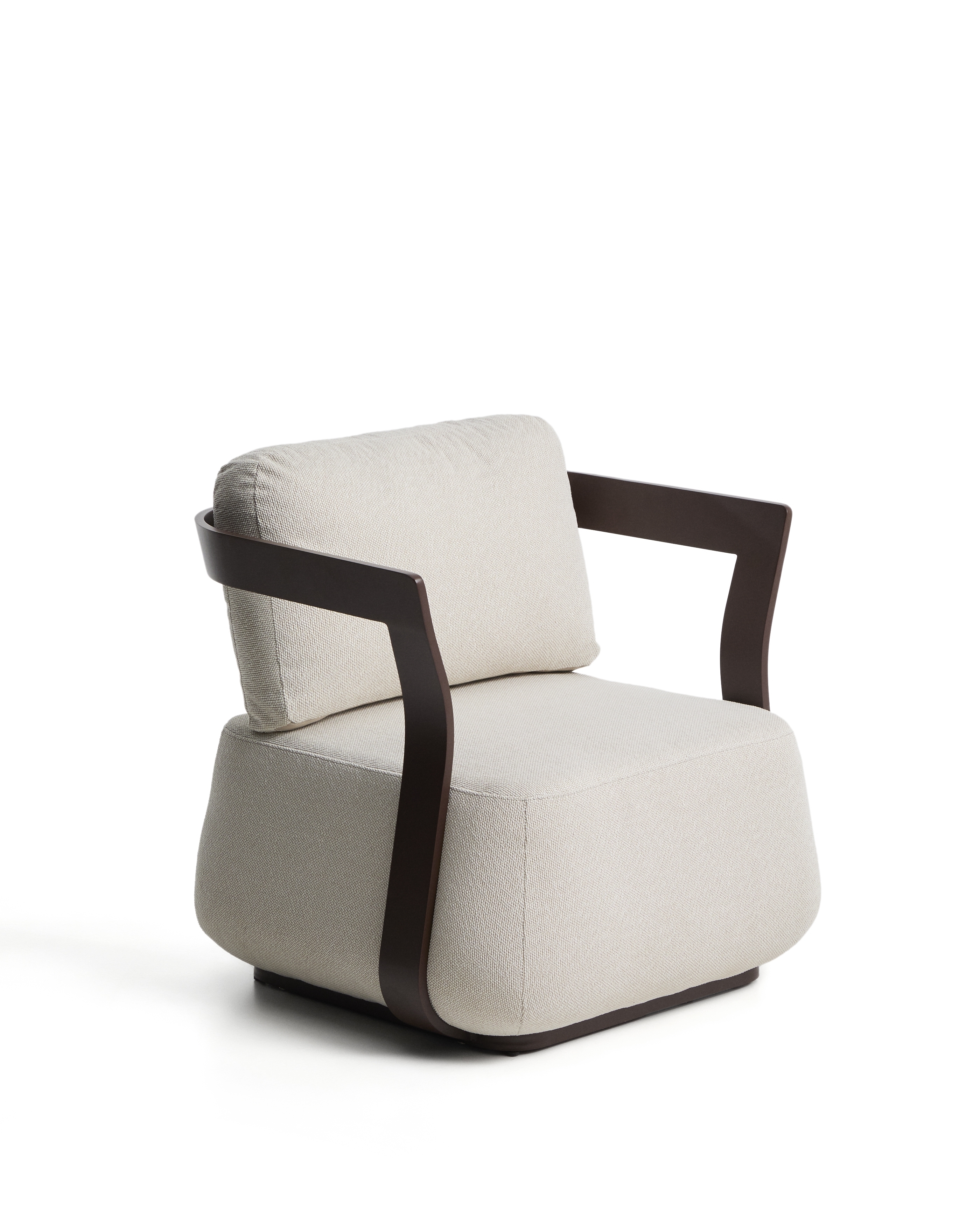 Уличное кресло Tamaris из алюминия коричневого цвета La Forma 482650