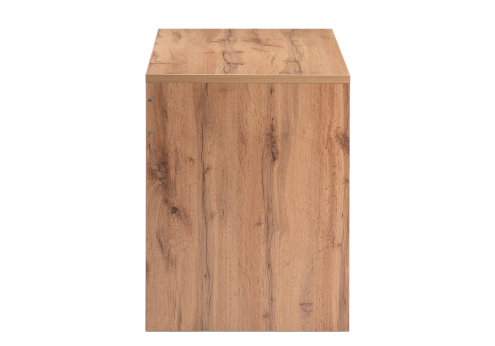 Стол Woodville Ниа 115х60 дуб вотан / черный матовый 517343