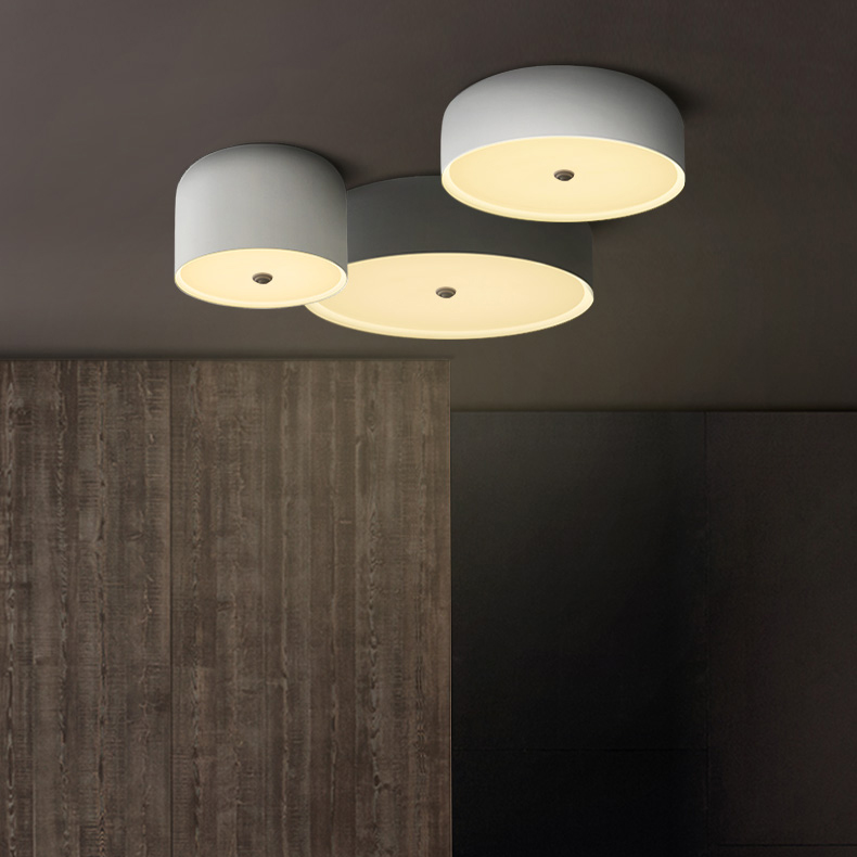 Потолочный светильник CYLINDER B Green by ImperiumLoft