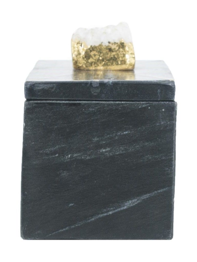 Шкатулка из черного мрамора Glasar 72182-DS