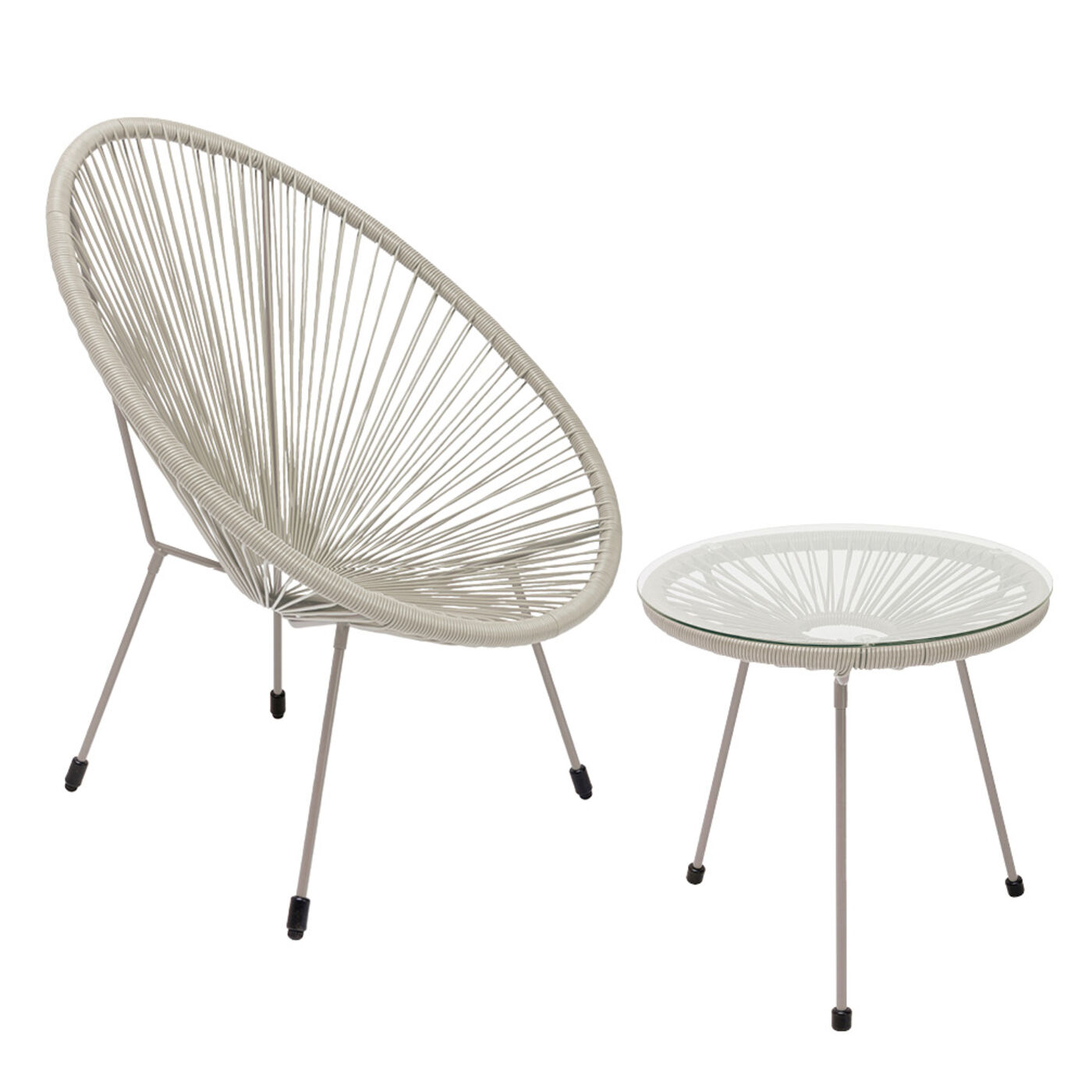 Комплект Acapulco Mono Greige (2/parts) KARE 47414