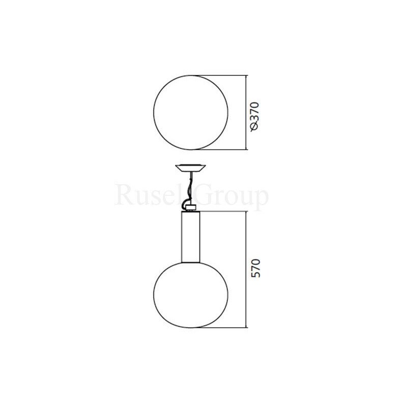 Подвесной светильник Artemide LAGUNA 37 SOSPENSIONE