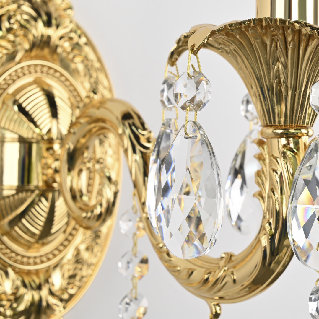 Бра с хрустальными подвесками AL7901B10/1/175 B G Bohemia Ivele Crystal