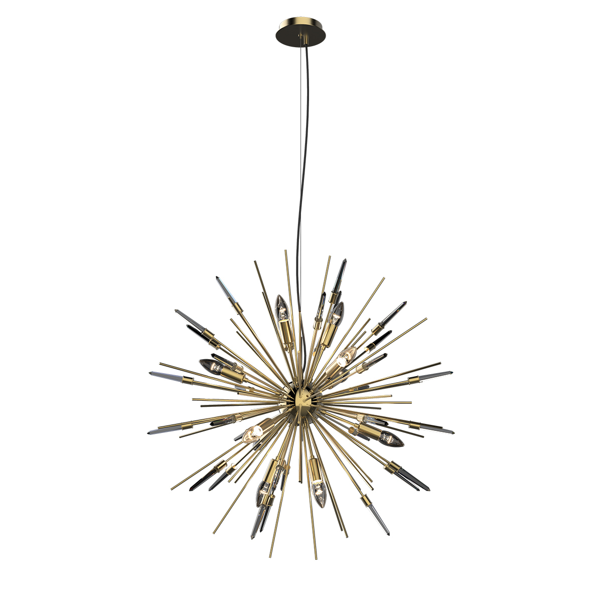 Люстра Delight Collection Boivin 12A gold/ clear crystal