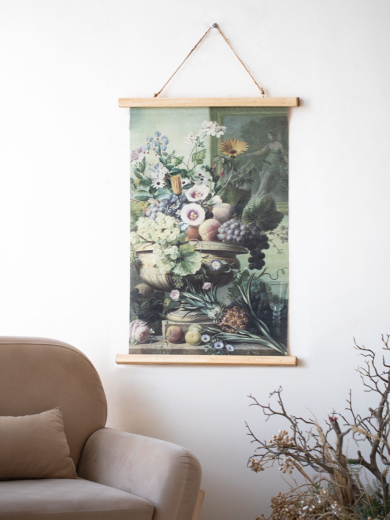 Картина подвесная "Ваза с фруктами" Glasar 49-265