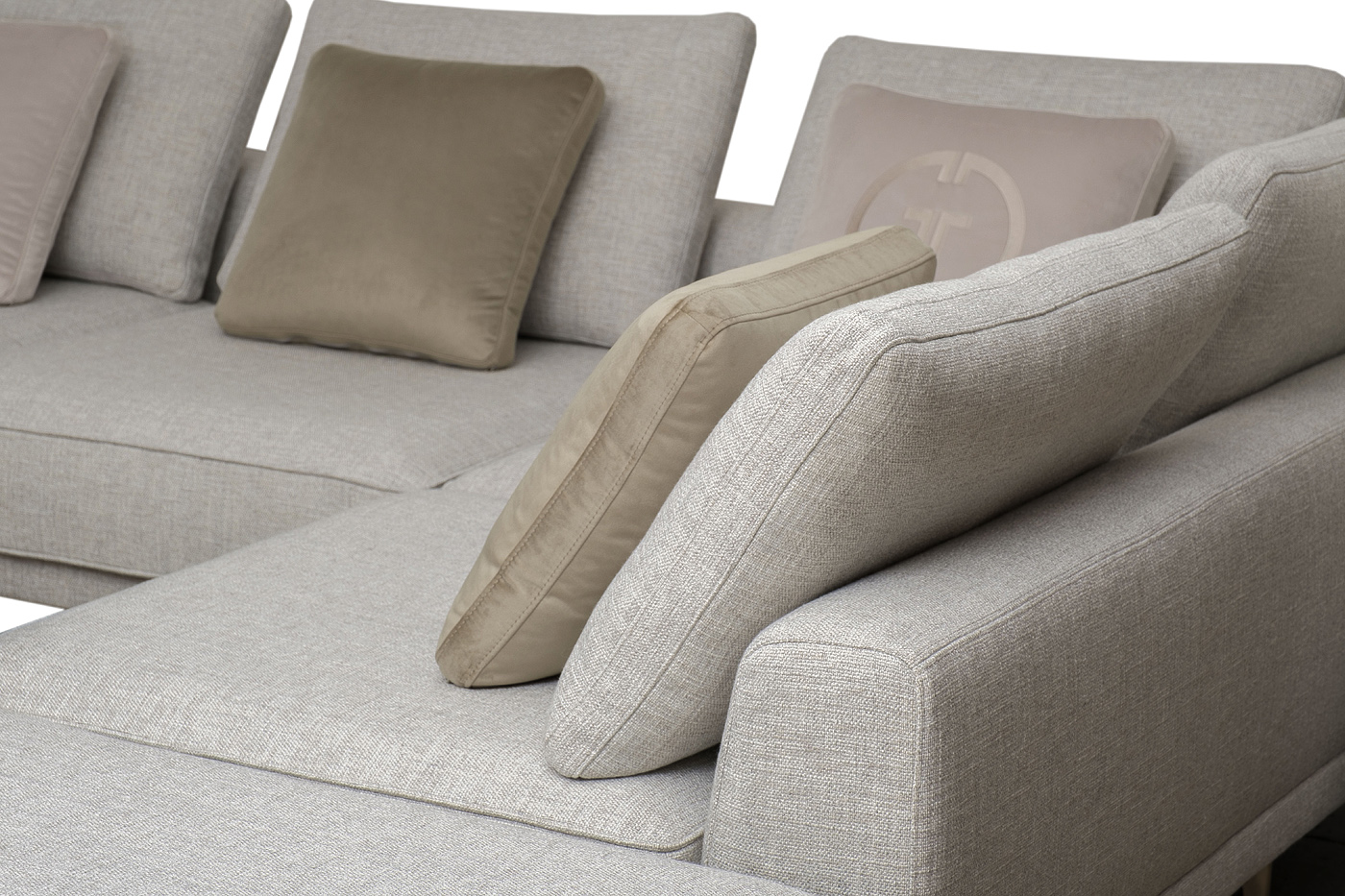 Диван модульный Garda Decor Комплект мебели №49 модульный Диван Tesoro