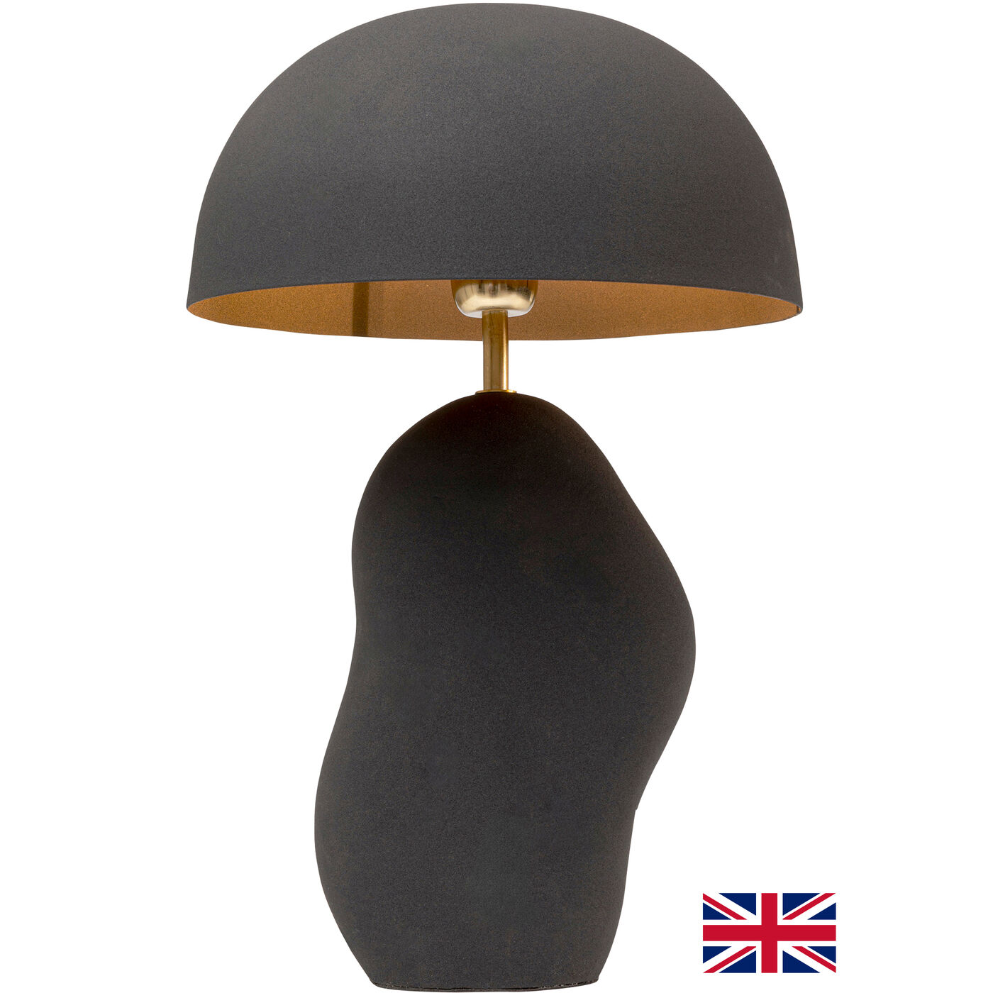 Светильник настольный Nube Black 48 cm UK KARE 46519