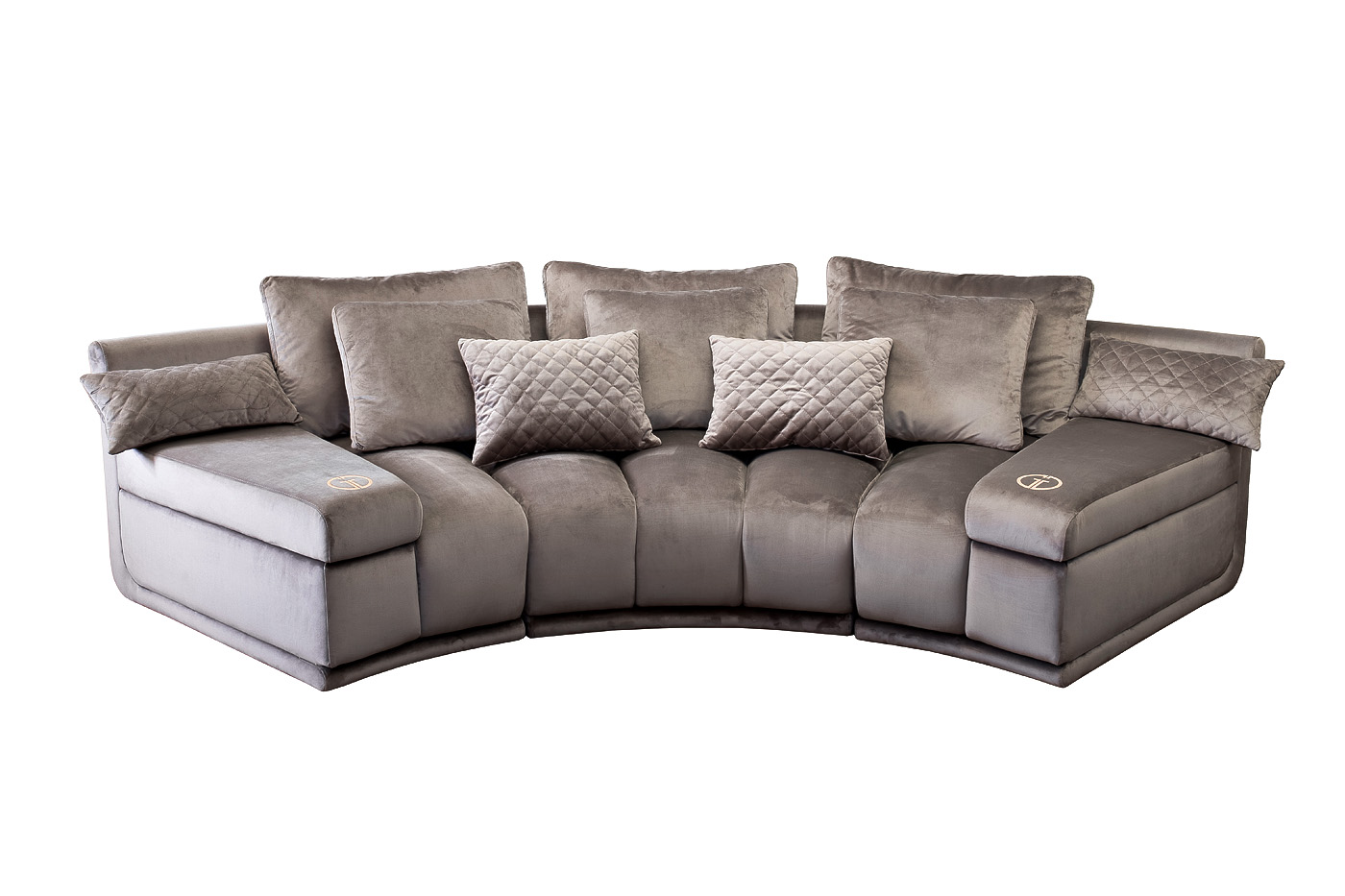 Диван Coliseum модульный крем-брюле Garda Decor Sofa Coliseum, SET №4