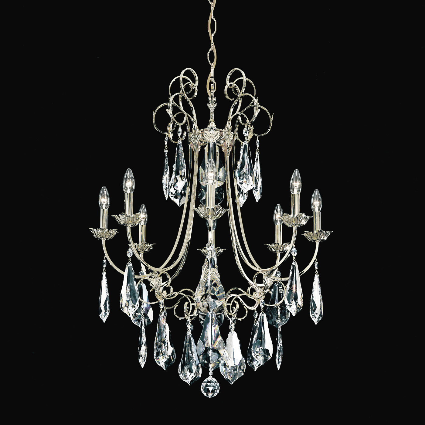 Люстра Faustig 70906-9 platin