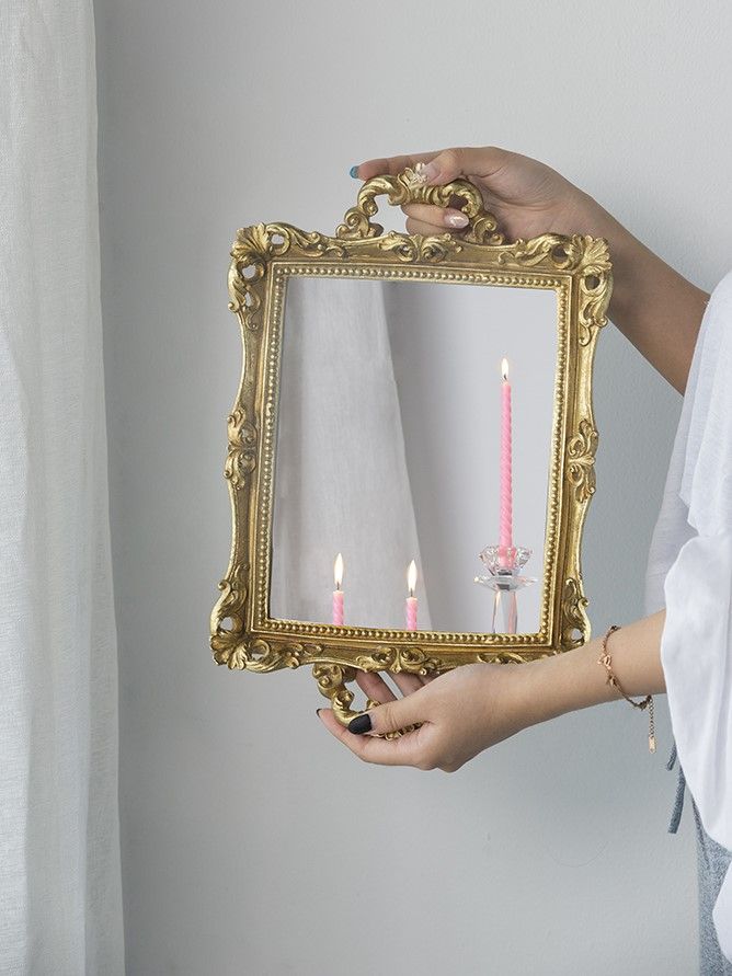 Поднос с зеркальной поверхностью Glasar 75489-DS