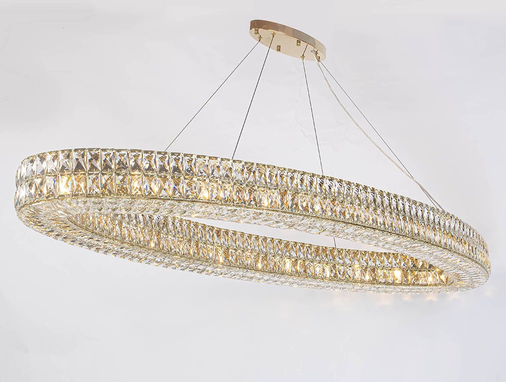 Подвесной светильник  Newport 10127+7/S gold