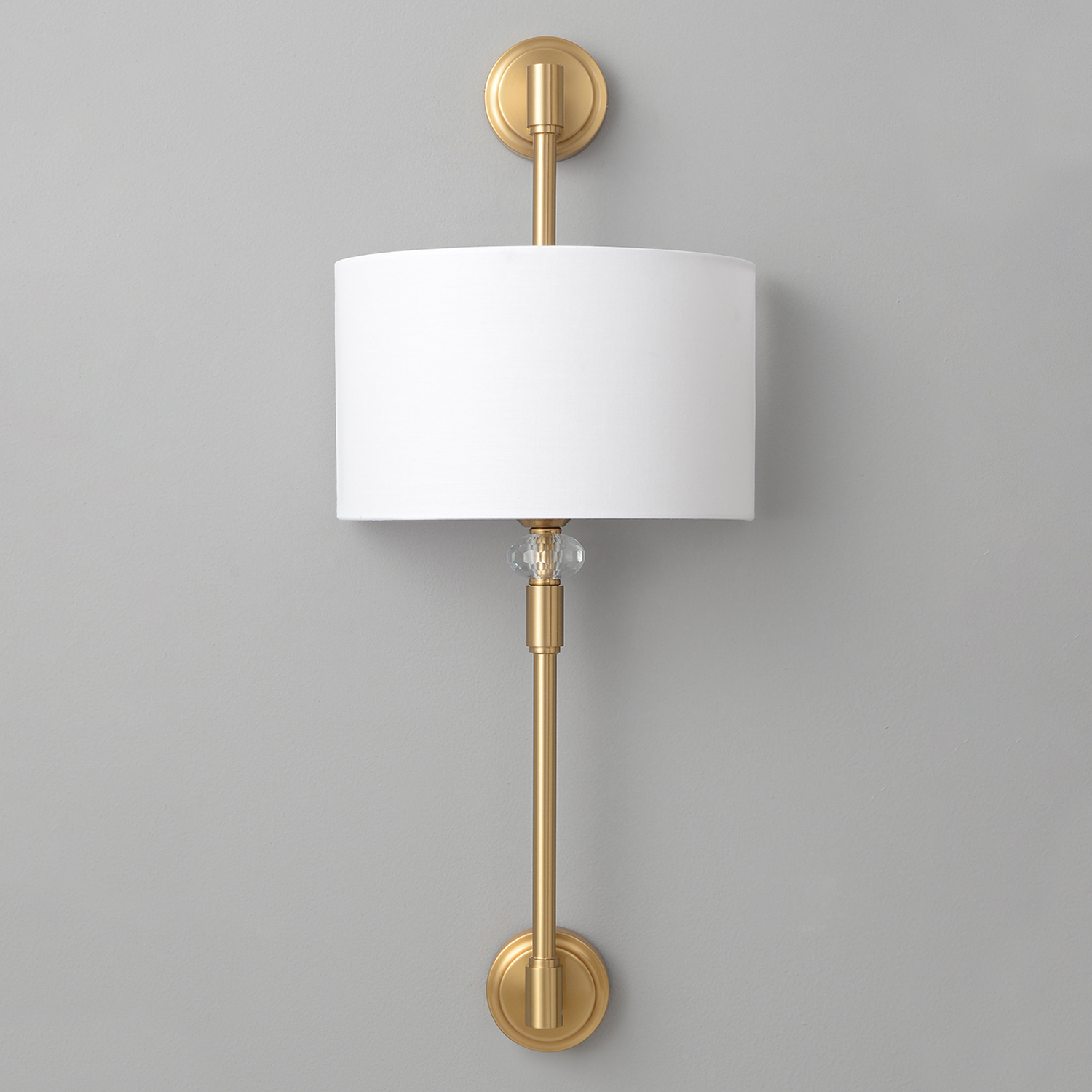 Бра Crystal Lux VINTAGE AP2 BRASS