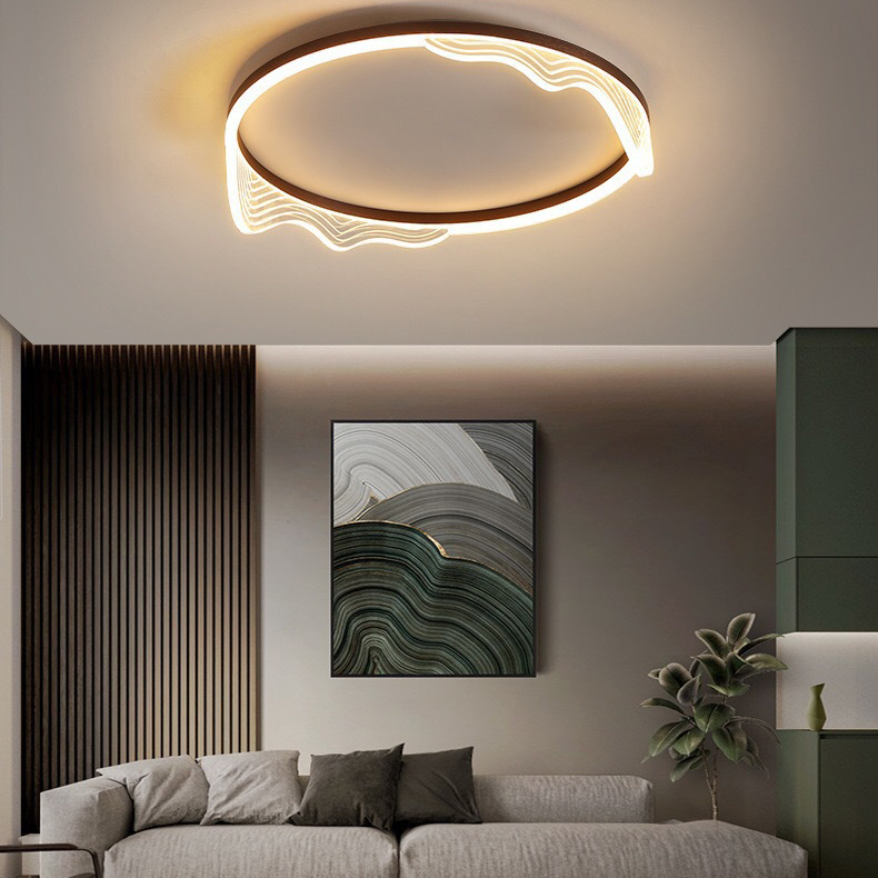 Потолочный светильник IZELIN D50 Brass by ImperiumLoft