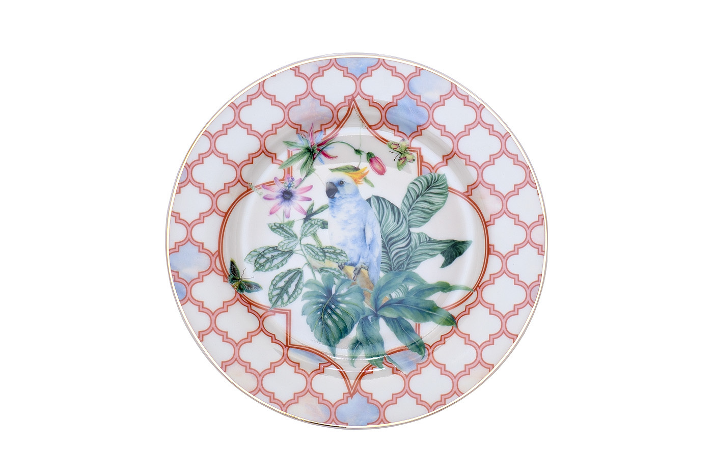 Тарелка десертная "Botanika" 19 см Garda Decor 26FC-TAR-BOTANIKA-19