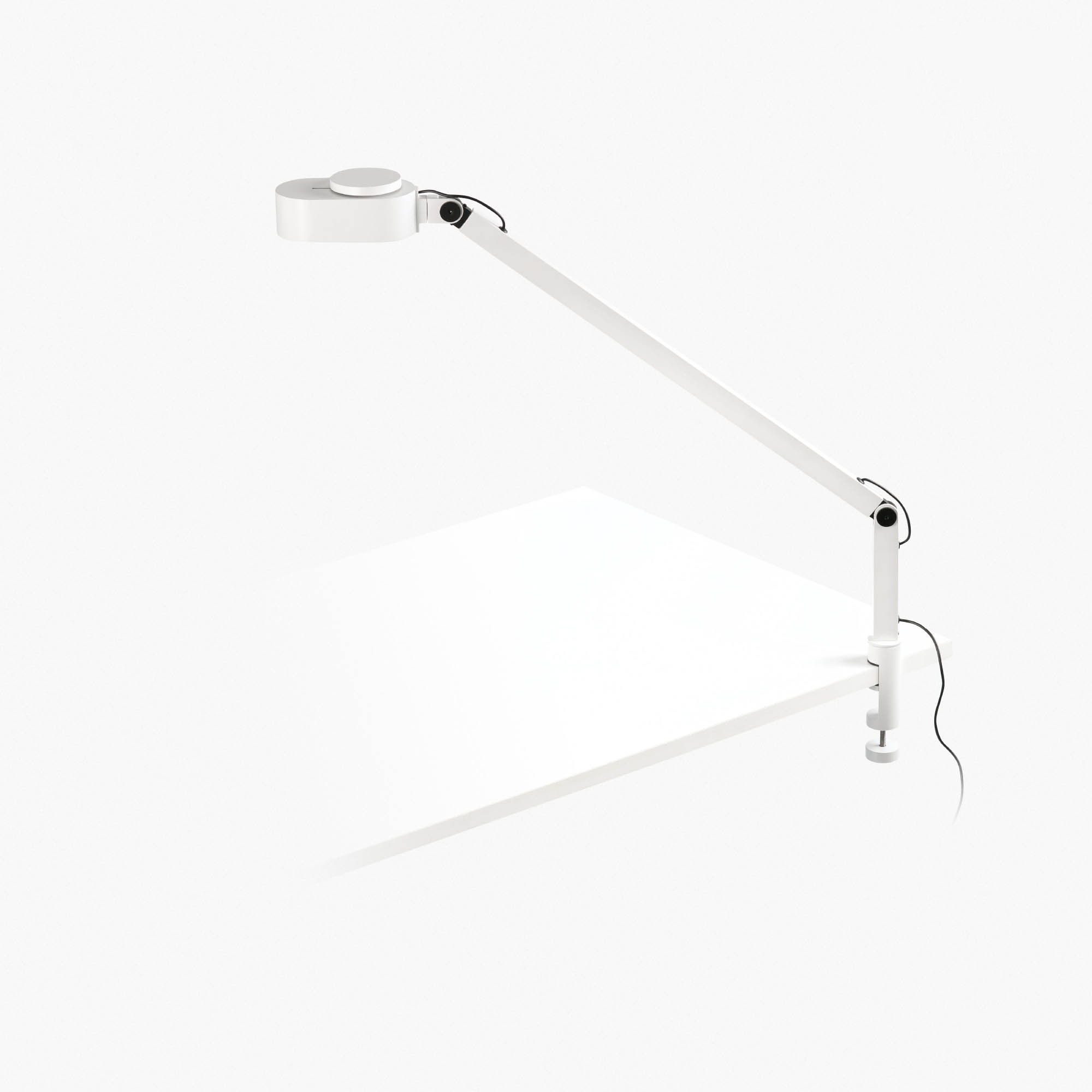 Настольная лампа Inviting PINZA белая 6W 2700K-4800K Faro
