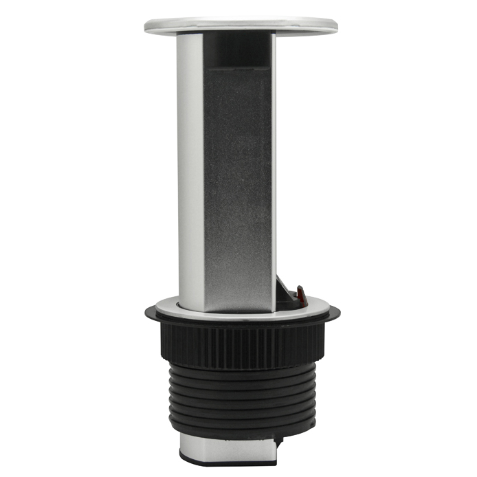 Настольныйстраиваемыйыдвижной розеточный блок Donolux DDSB6V1AL