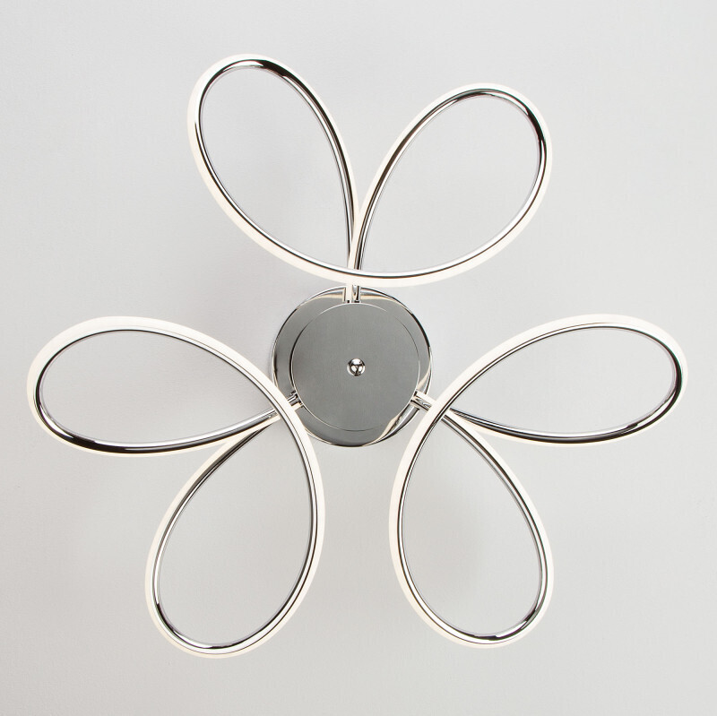 Накладная люстра Eurosvet 90083/3 хром