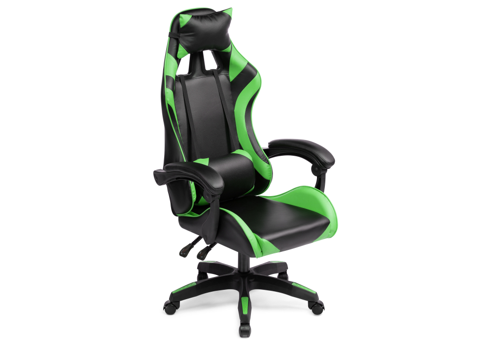 Стул Woodville Rodas black / green 15244