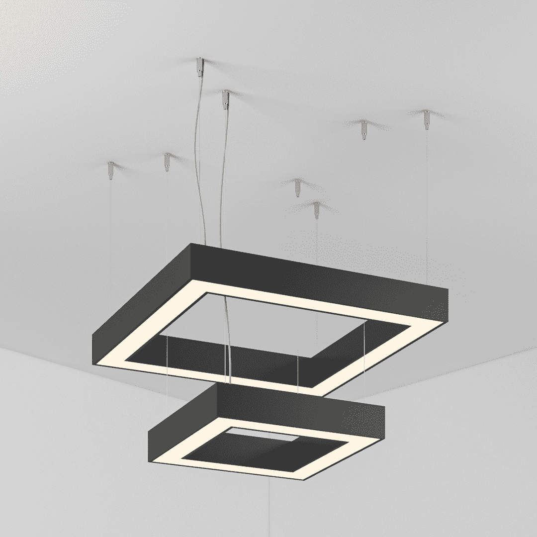 Светильник    хх Профиль х Estetta SECTIONSQUAREUNION-5230х35-84-WH-NW