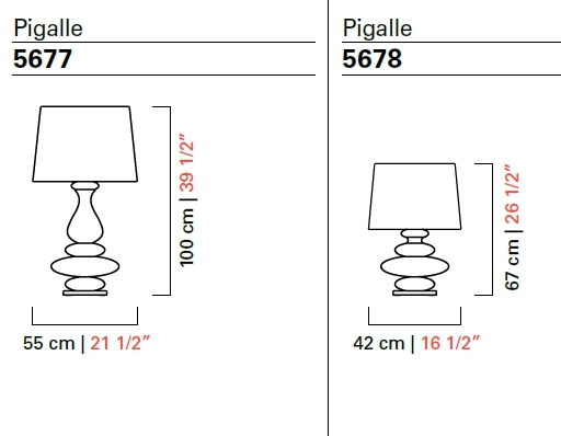 Настольная лампа Barovier & Toso 5677