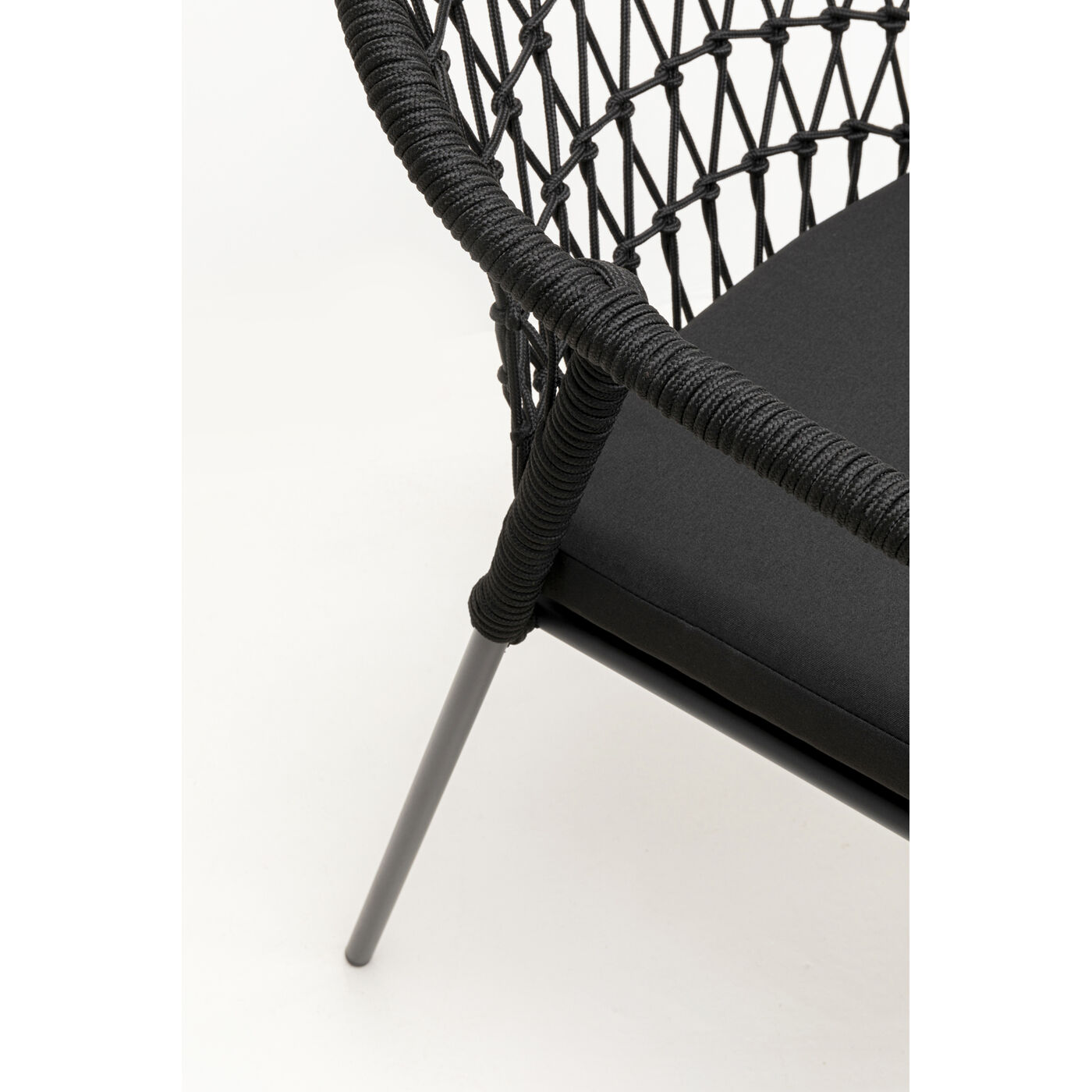 Кресло уличное Riomaggiore Black KARE 71101