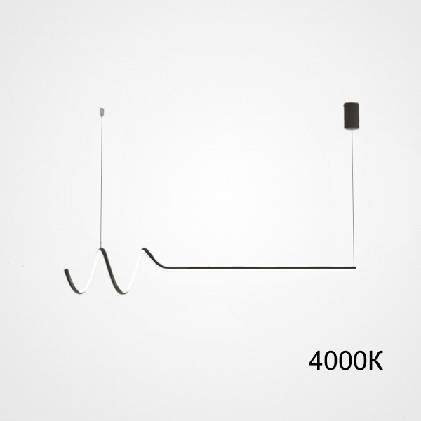 Подвесной светильник DAMARIS L90 Black 4000К by ImperiumLoft